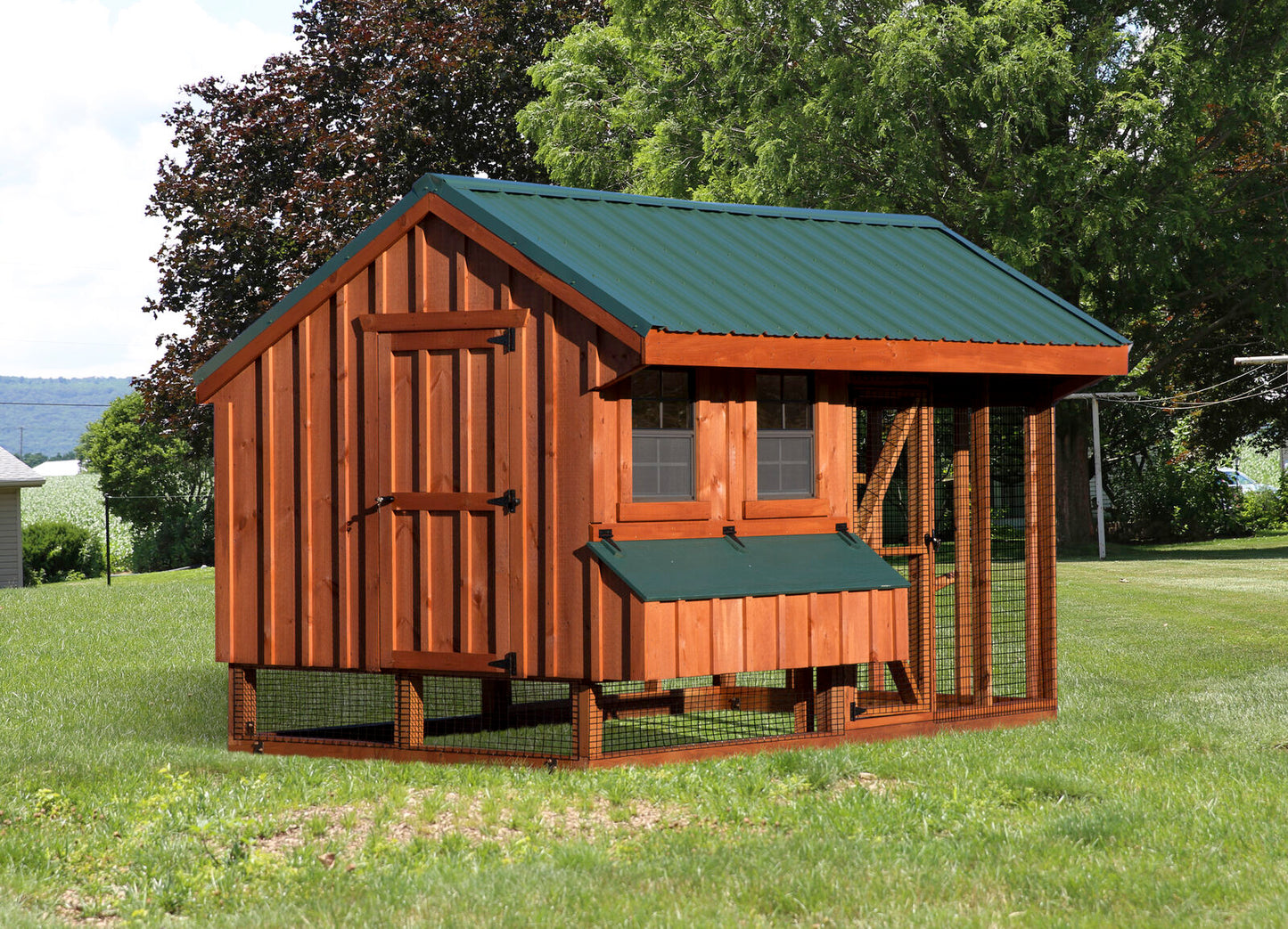 7 x 12 Combination (White/Clay/Charcoal Shingles)