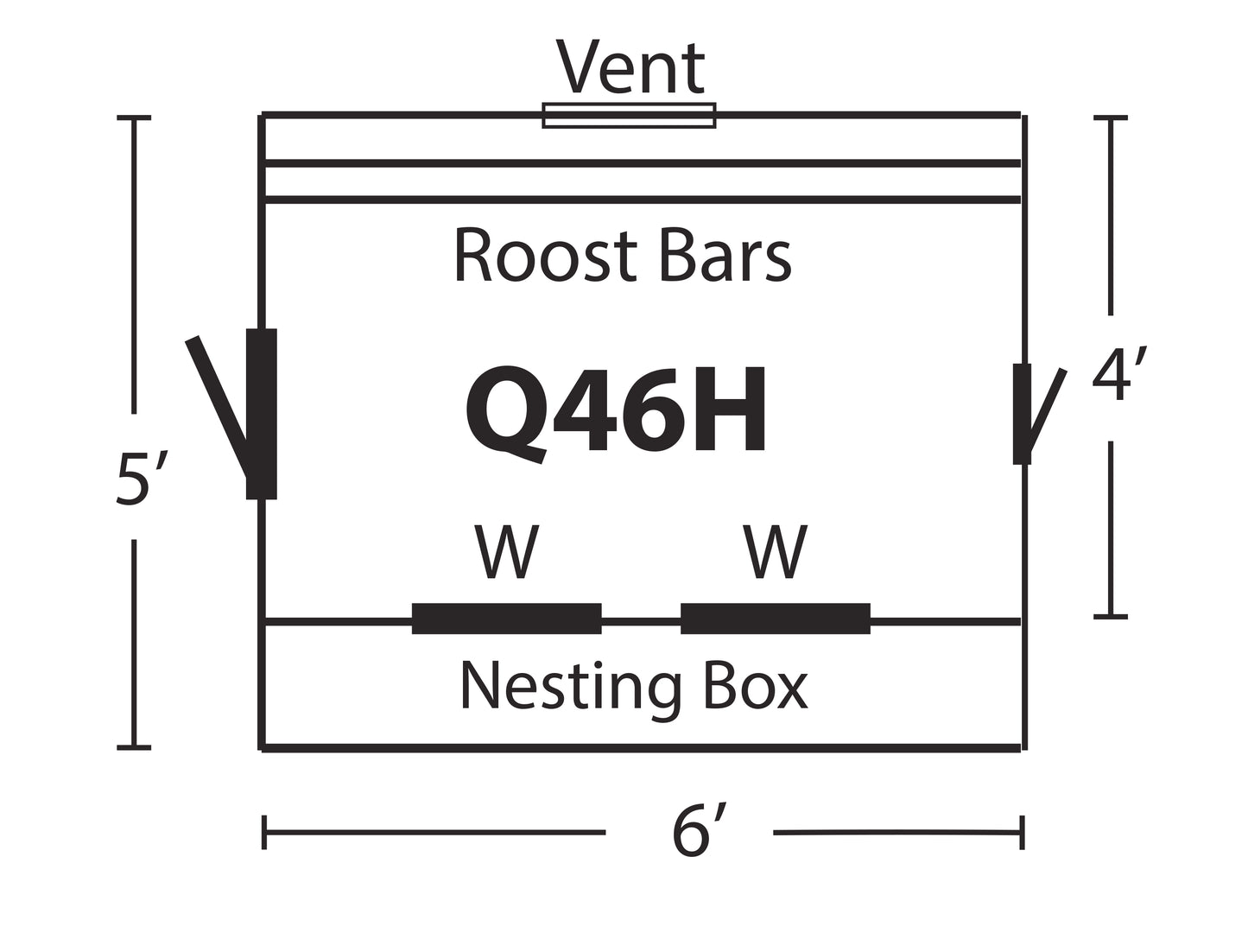 4 x 6 Quaker High Side