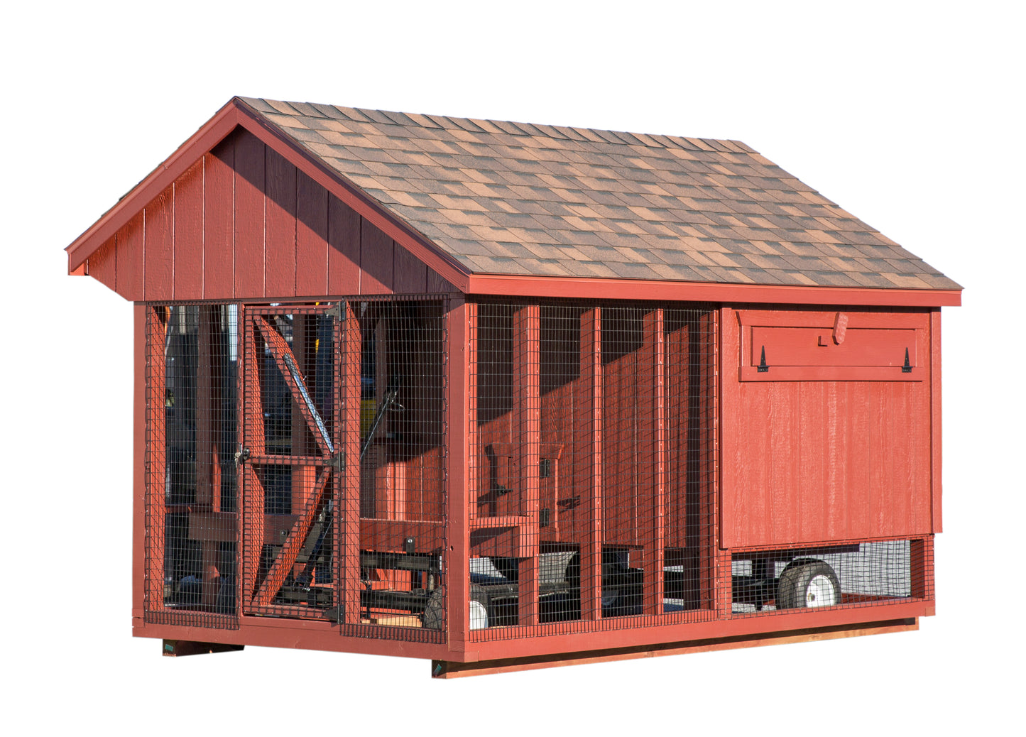 7 x 12 Combination (White/Clay/Charcoal Shingles)