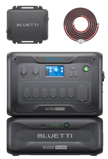 Solution Ac300 AC300+B300K+BLUETTI Charger 1 – The Sustainable Solutions